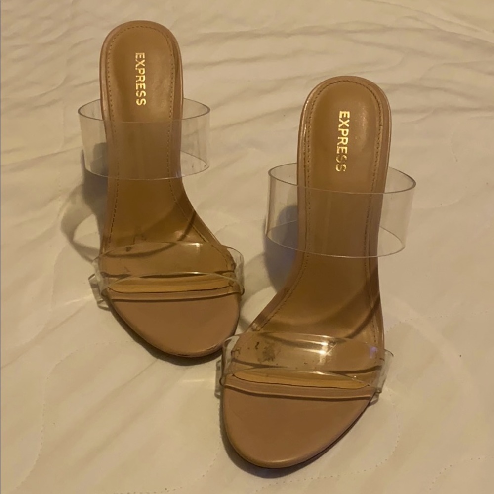 Clear heel